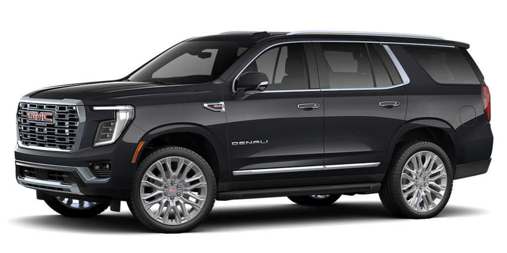 GMC Yukon 2026 versión SUV Denali color Dark Gray Rush Metallic