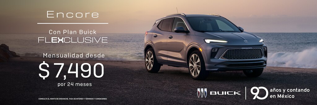 Estrena una Buick Envista con el plan Flexclusive y disfruta de una SUV con un diseño innovador. 